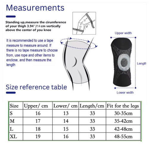 TK (Black) Knee Supports