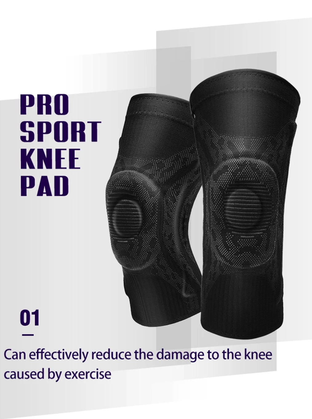 TK (Grey) Knee Supports